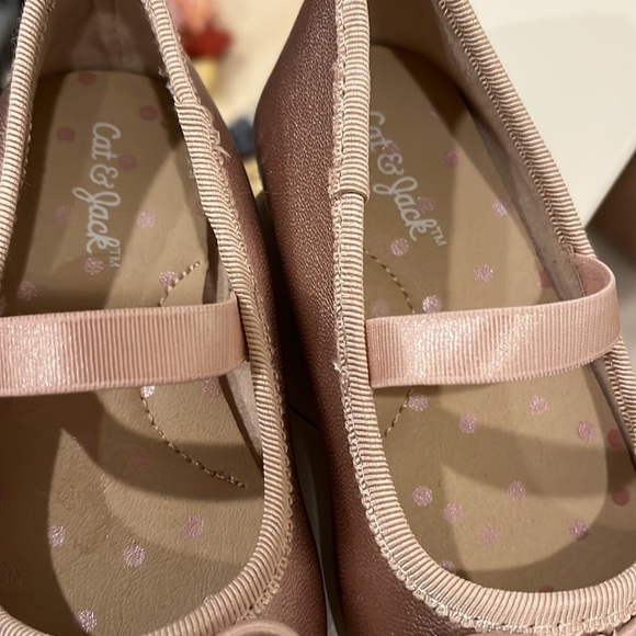 Cat and Jack Becca rose gold ballet flats! - Picture 4 of 6